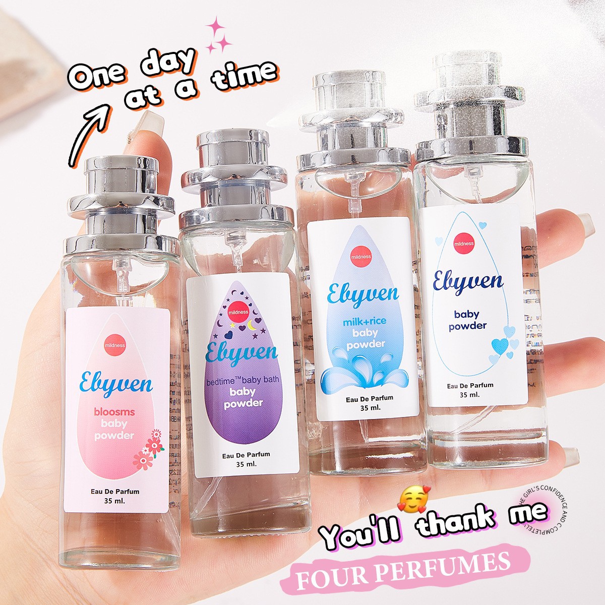 Perfume Fragrance Powder - Baby Milk Powder Women Perfum Fresh