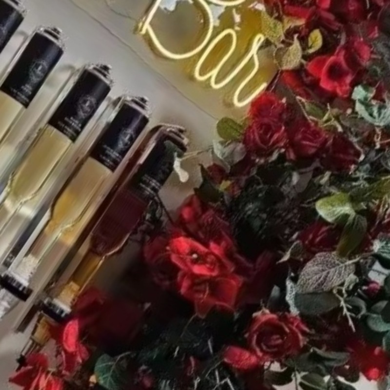 Perfume Fragrance Bar - Wall Hanging Glass Bottle Perfume Dispenser