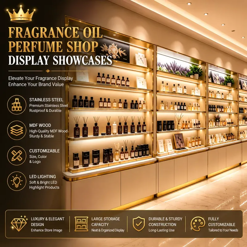 Perfume In Fragrance Shop - Fragrance Oil Perfume Shop Display Showcases