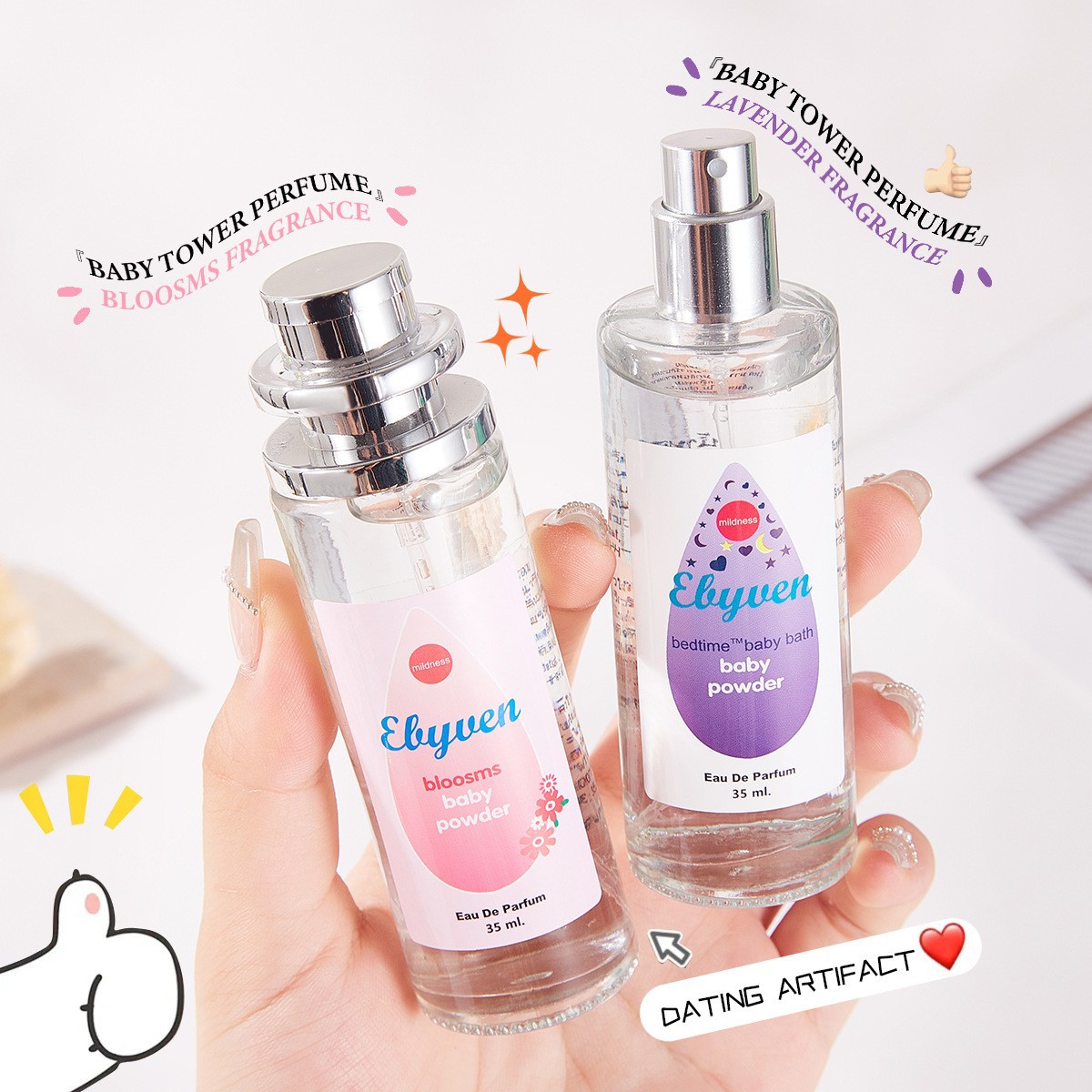 Baby Milk Powder Women Perfum  - Perfume Fragrance Powder recension och pris
