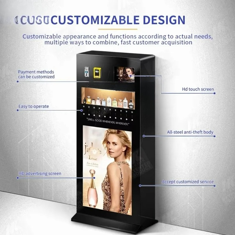 Floor Standing Perfume Vending - Perfume In Fragrance Shop recension och pris