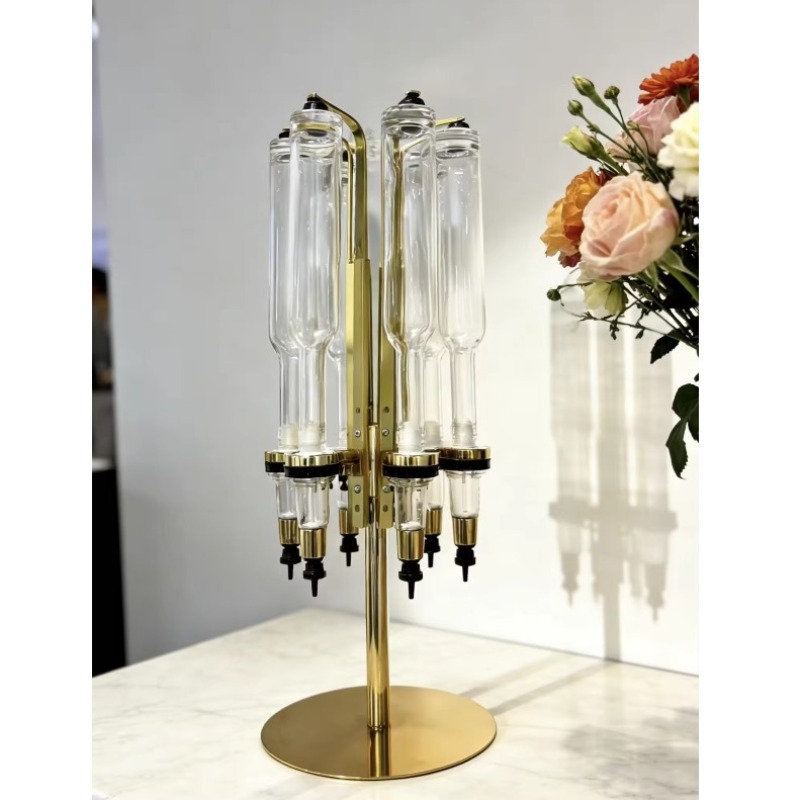 6 Golden/silvery Pump Head Per - Perfume Fragrance Bar recension och pris