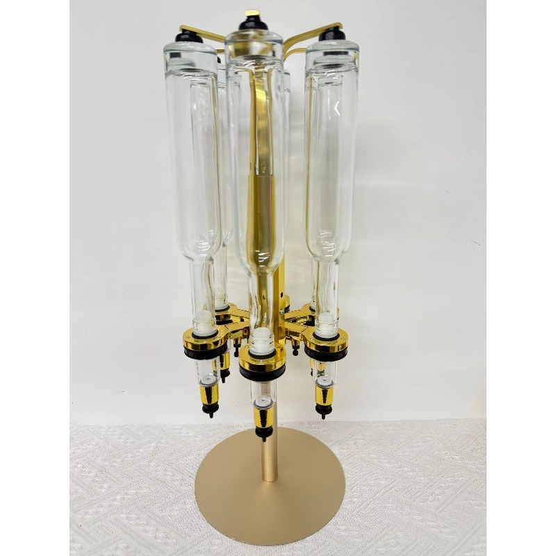 Golden Metal Stand 6‑Port 375m - Perfume Fragrance Bar recension och pris