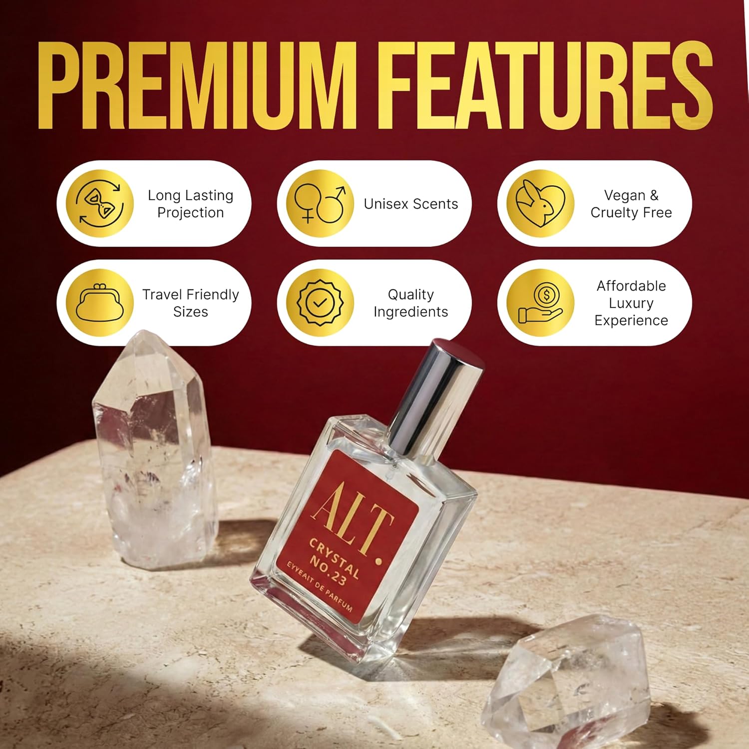 ALT. FRAGRANCES Crystal No. 23 - Perfume The Fragrance recension och pris