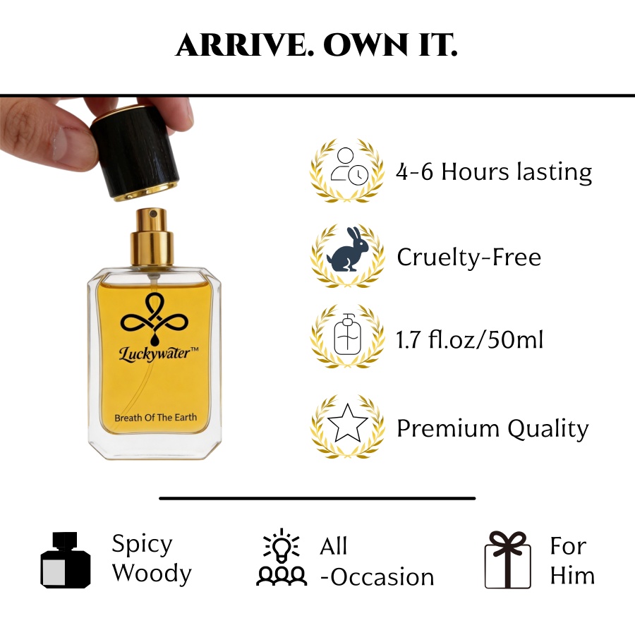 Premium Eau de Parfum for Men, - Perfume Fragrance Intense recension och pris